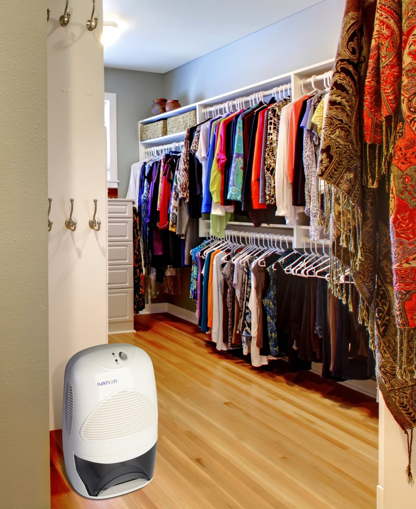 Ivation IVADM35 Deshumidificador termoeléctrico, potente Tamaño medio