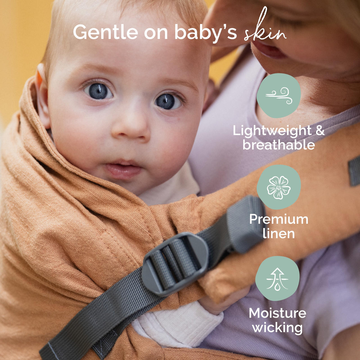 Boba X Portabebés de Recién Nacido a Niño - Portabebés Recién Nacido Certificado Hip Healthy, Portabebés para Recién Nacidos Ajustable, Portabebés Ergonómico para Niños, Portabebés 3-20 kg