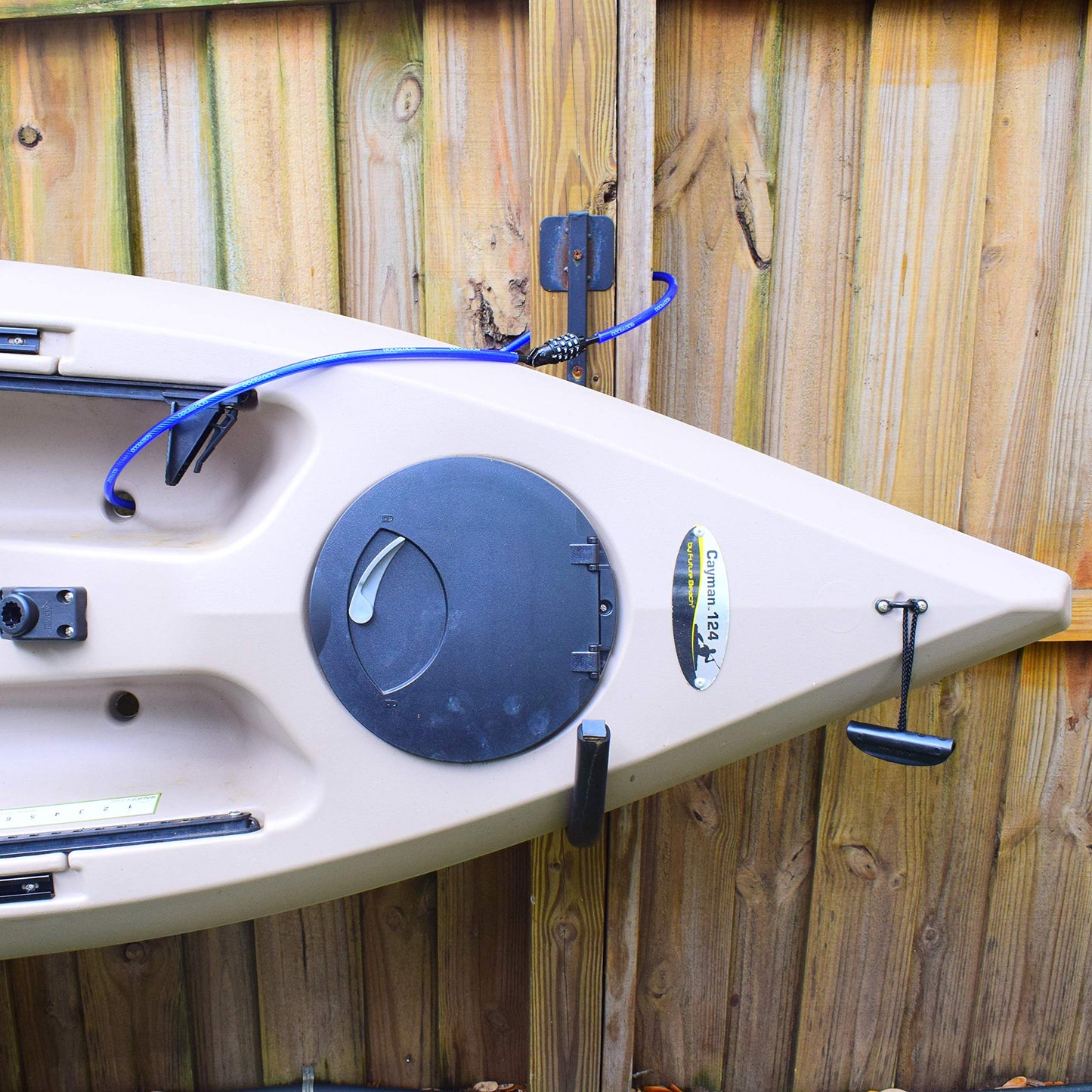 DocksLocks - Candado de cable de seguridad recto resistente a la intemperie (5 pies a 25 pies de longitud) con combinación reiniciable, protección antirrobo para kayak, bicicleta, paddleboard,