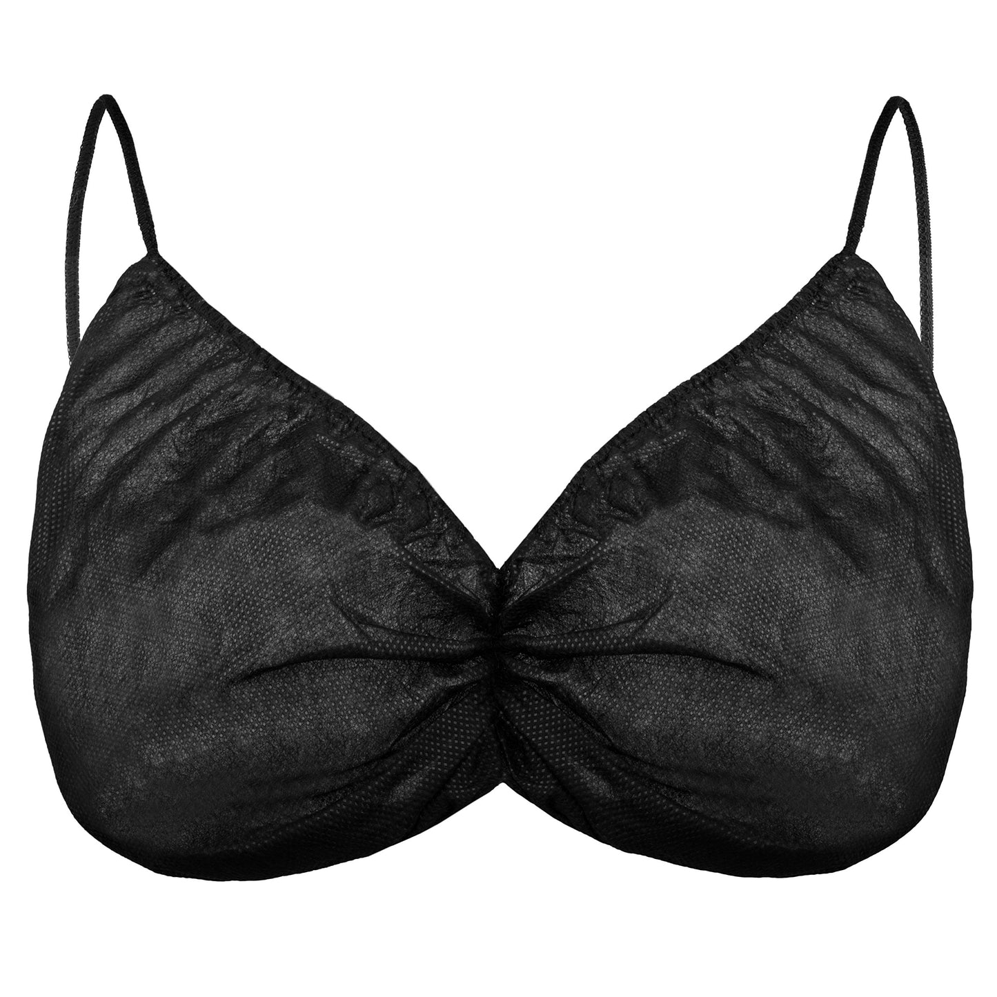 Bra Desechable Intimates Negro para Tratamientos de Spa para Mujer