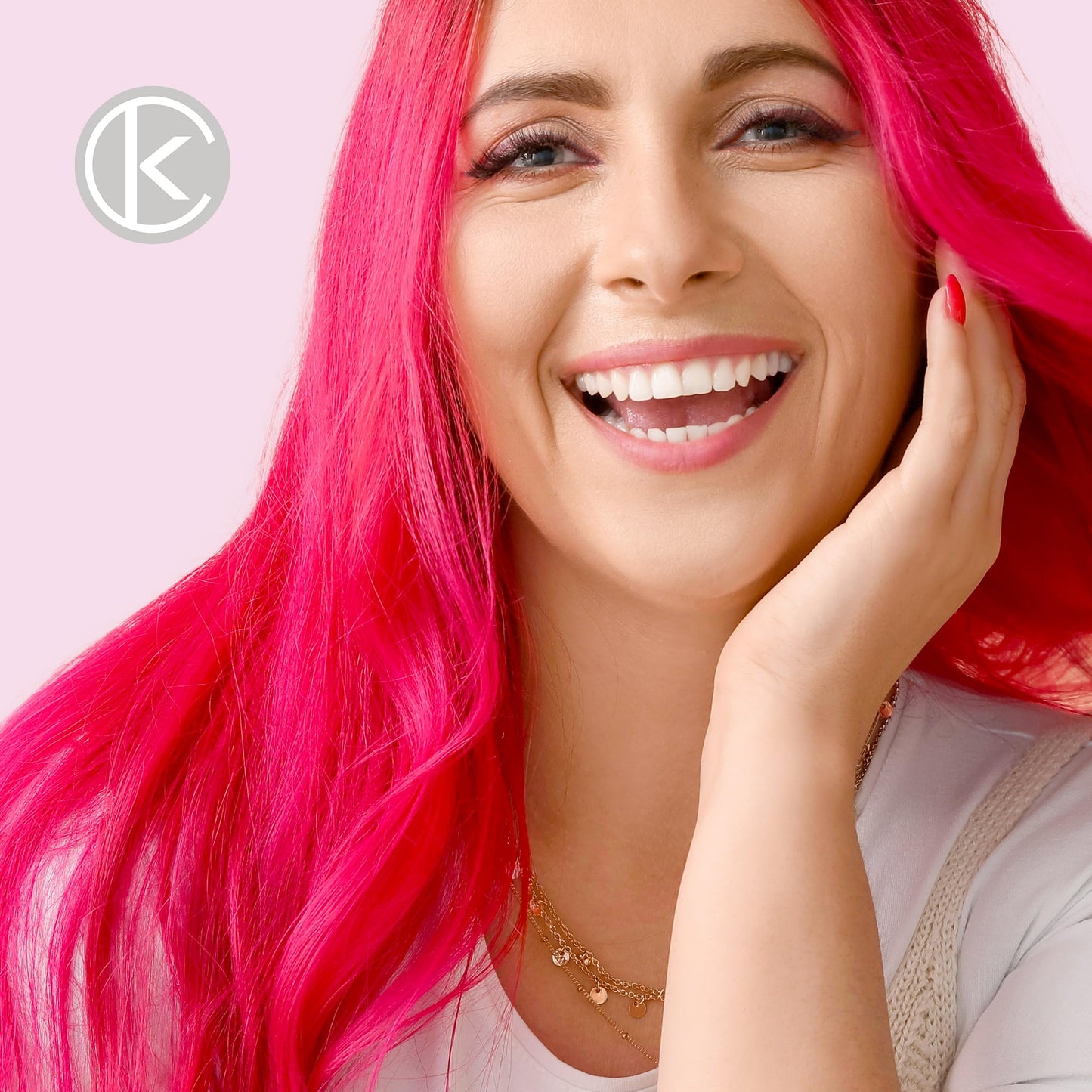 Acondicionador Keracolor rosa intenso Plus 12 onzas