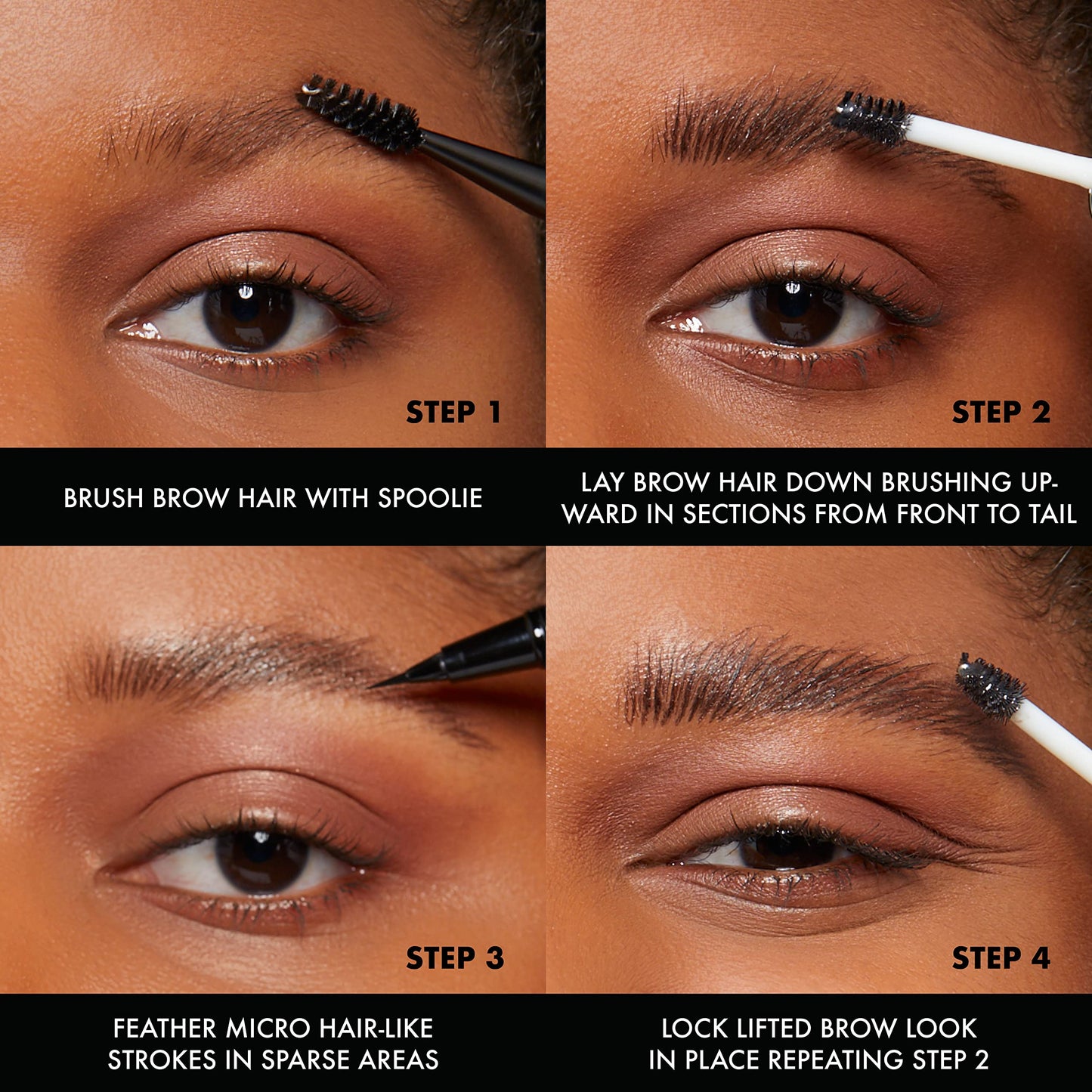 NYX PROFESSIONAL MAKEUP The Brow Glue Instant Brow Styler + Lápiz labial fino, Peekaboo Neutral, 0.03 onzas