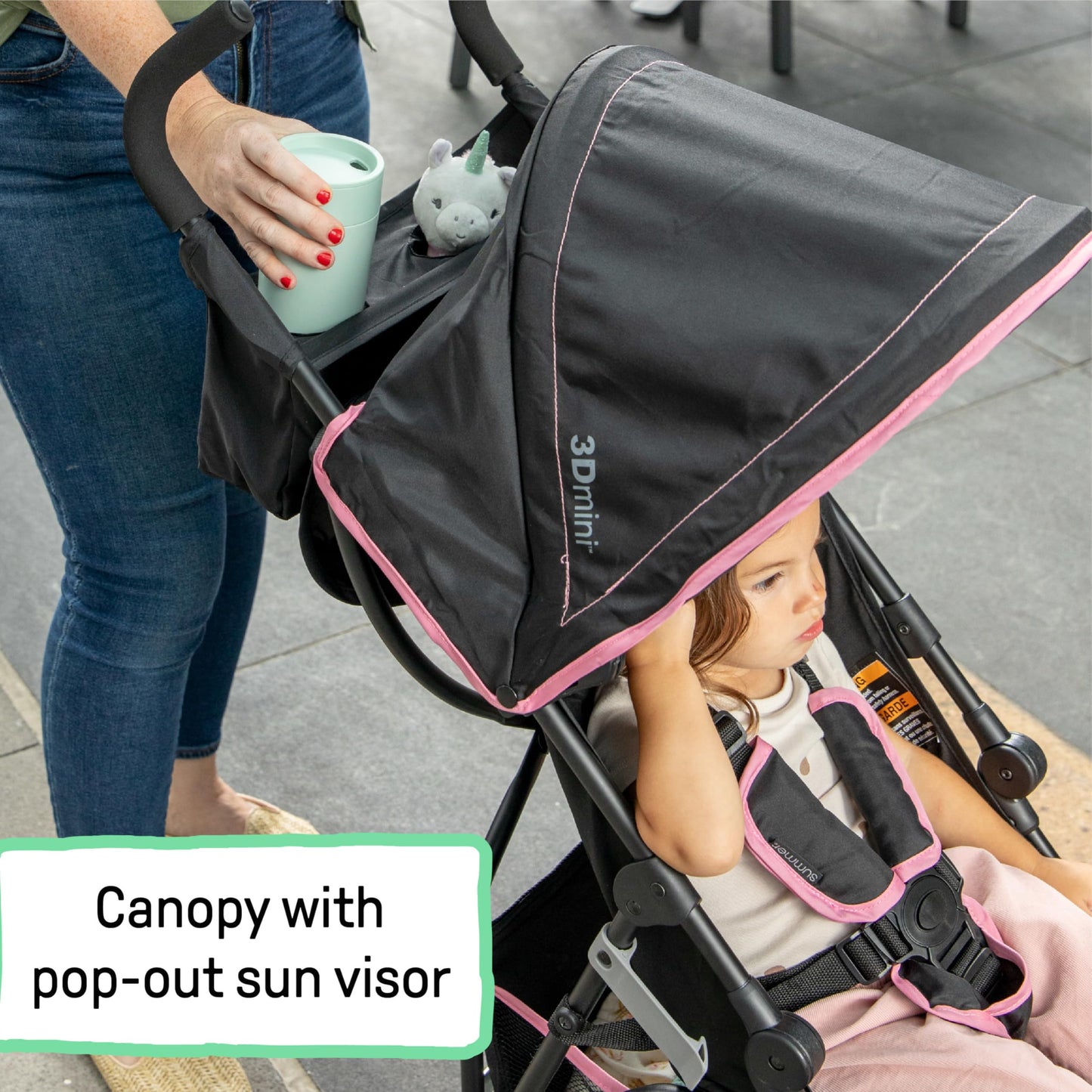 Ingenuity Carriola para Bebés de 6-24 Meses Rosa
