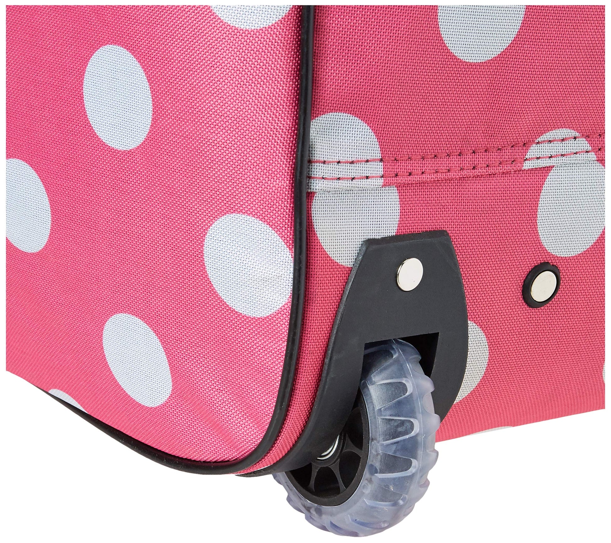Bolsa de Lona Rodante Rockland PINKDOT 22 Pulgadas