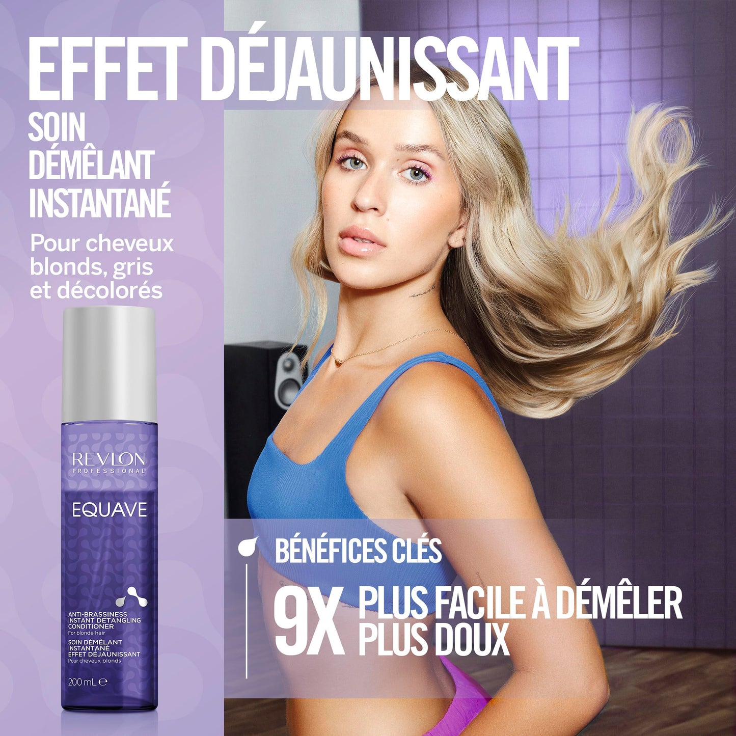 Acondicionador Desenredante Revlon Professional RP Equave Anti-Brassiness