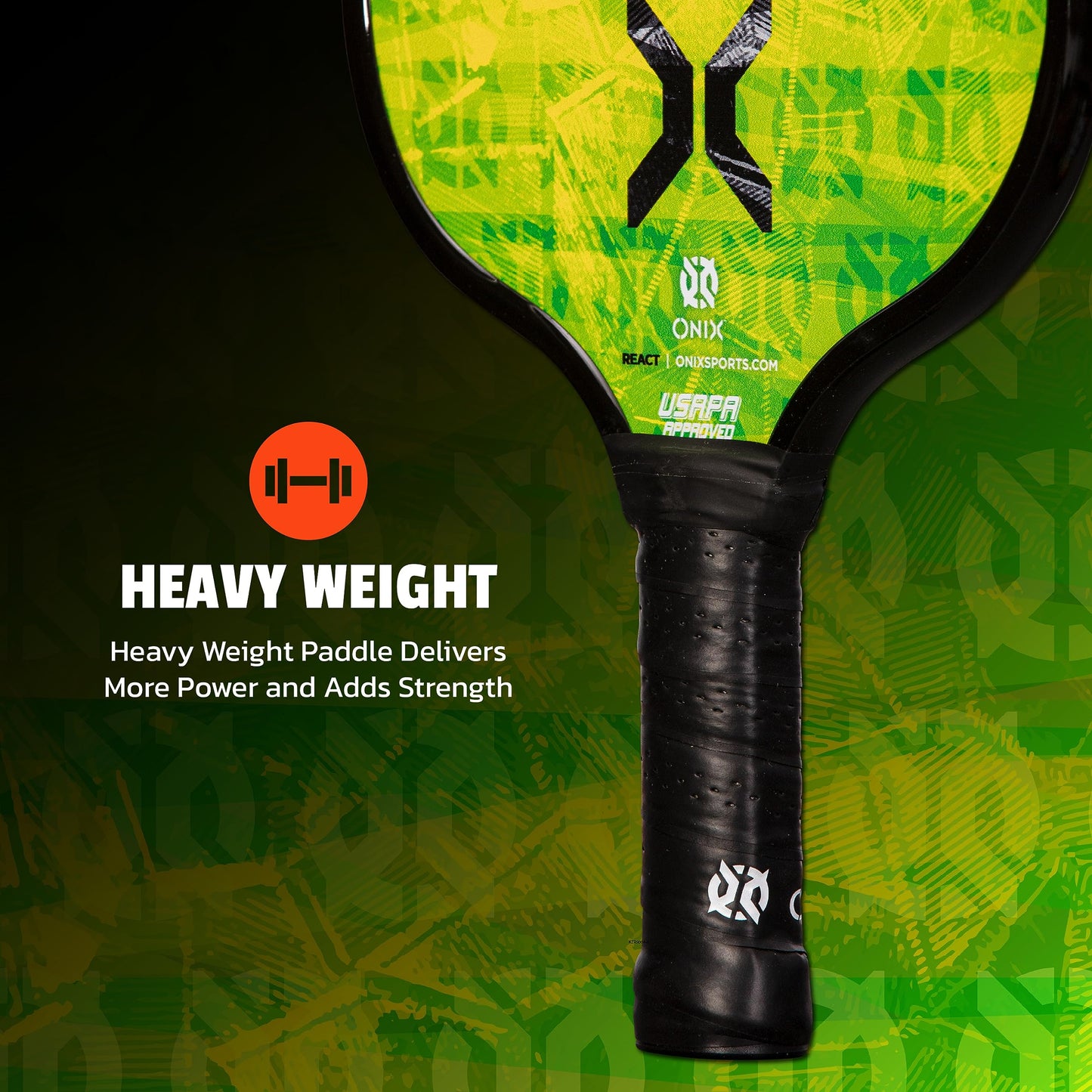 Pala de Pickleball Onix React Grafito Nomex Core Insert