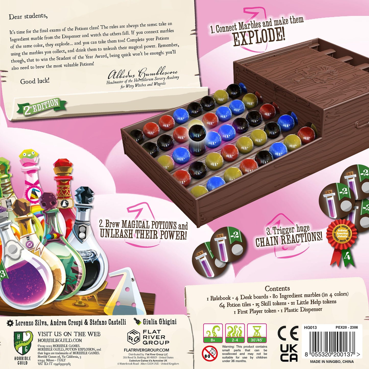 CoolMiniOrNot CMNPTN101 Potion Explosion 2nd Edition, Multicolor alfonbrilla para ratón , color/modelo surtido