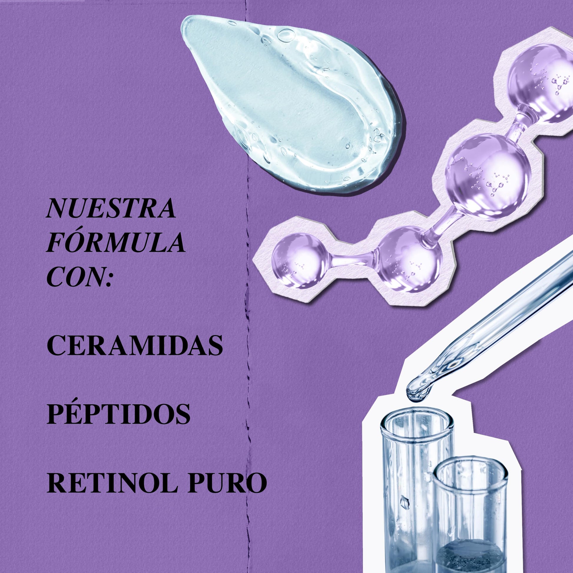 Kiehl's Retinol Serum, Poderoso suero anti-edad con Retinol que reduce visiblemente las arrugas, reafirma y mejora la textura de la piel, con Retinol, Péptido y Ceramidas, 50 ml