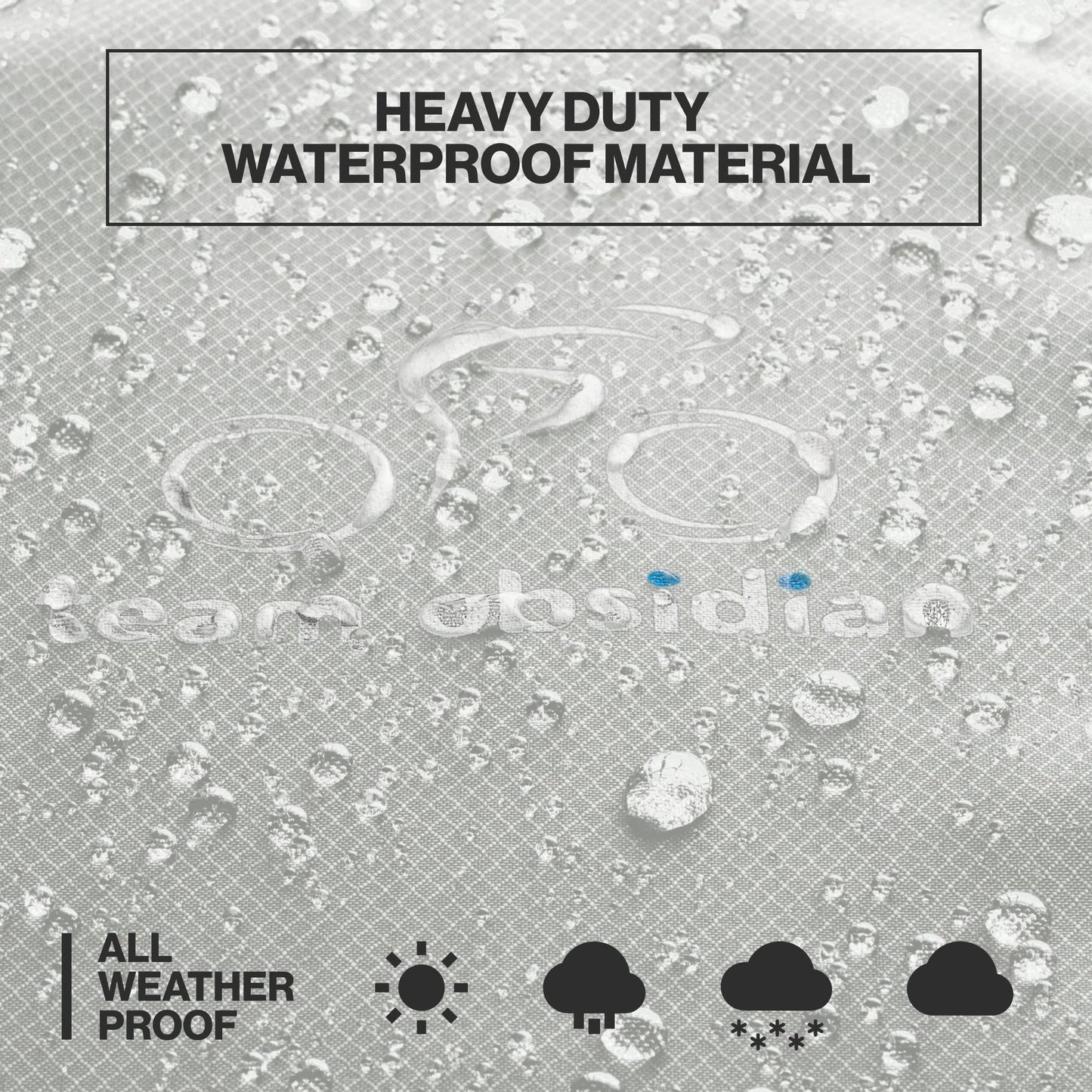 Funda de Bicicleta 300D Gris Talla XL