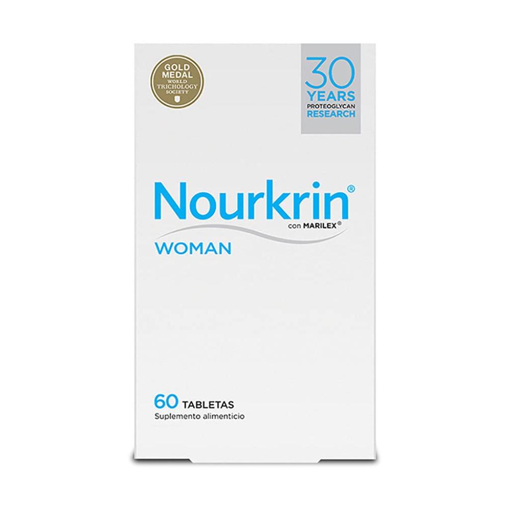 NOURKRIN WOMAN 60 Tabletas | Cuidado Capilar y Crecimiento del Pelo