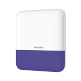HIKVISION (AX Pro) Sirena Inalámbrica con Estrobo Azul para Exterior / 110 dB