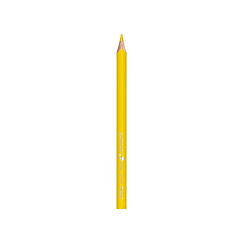 Maped Color'Peps - Lápices de madera para colorear, mina suave y resistente, triangular para un mejor agarre, fácil de usar, 12 colores brillantes jumbo de 4,7 mm