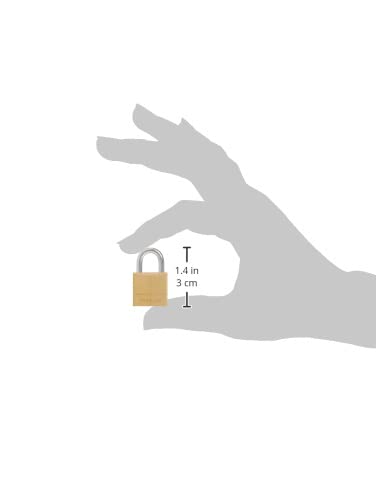 Candado Master Lock Latón Macizo 3/4 Pulgadas Llaves Iguales Paquete de 4