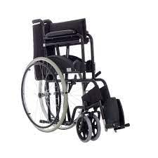 Silla de Ruedas Mobicare Negra Plegable Todo Terreno Ligera para Adultos