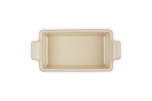 Le Creuset Stoneware Heritage Pan Pan, 9 x 5 x 3 pulgadas (1.5 cuartos de galón), Cerise