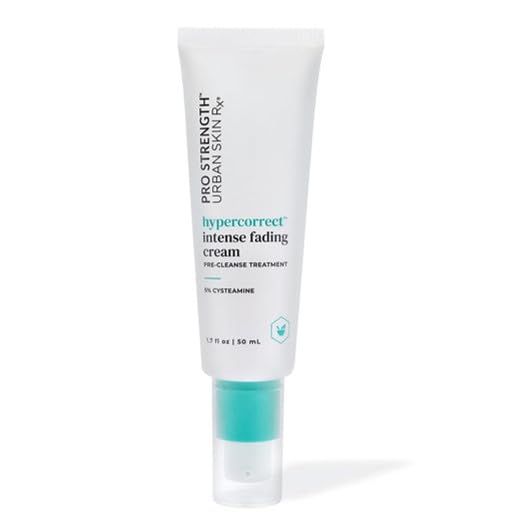 Urban Skin Rx- Crema aclarante HyperCorrect | 5% de cisteamina y 1% de niacinamida | Para cicatrices y tono de piel desigual, 1,7 fl.