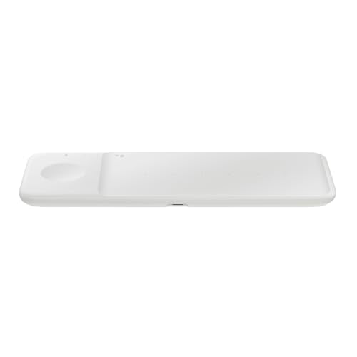 Cargador Inalámbrico Samsung Negro Trio Pad