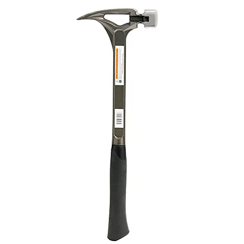Dead On DOS22S - Martillo de cara lisa de acero (623 g, 45 cm)