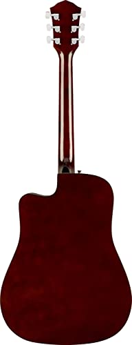 Fender FA-125CE Dreadnought Acoustic Electric Guitar, with 2-Year Warranty, Natural