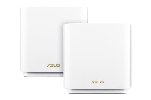 Router Mesh Asus ZenWiFi ET8 tri-band WiFi 6E Cobertura Extensa Fácil Configuración