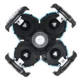 Cabezales de cuchilla de afeitar, universales, 5 cabezales de repuesto para cuchillas de afeitar, cabezal de corte giratorio 4D, apto para todas las 5 cuchillas de afeitar (dorado)