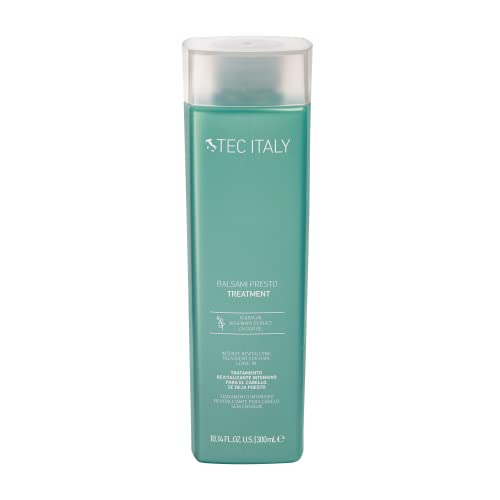 TEC ITALY Balsami Presto Tratamiento 300 ml - Revitalizante, Suavidad y Brillo, Reduce Frizz, Leave-In