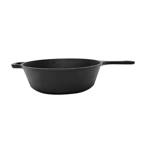 Westinghouse Olla Holandesa de Hierro Forjado 2.8L con Tapa de 26 cm (WCCI0012BK)