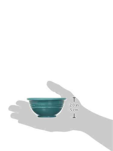 Le Creuset - Cuencos de silicona para preparación, juego de 4 unidades, color Caribe