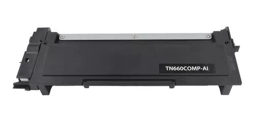 Toner EL TIGRE Genérico Negro de Alto Rendimiento compatible para Brother TN660, Calidad ISO 9001, 2 Piezas