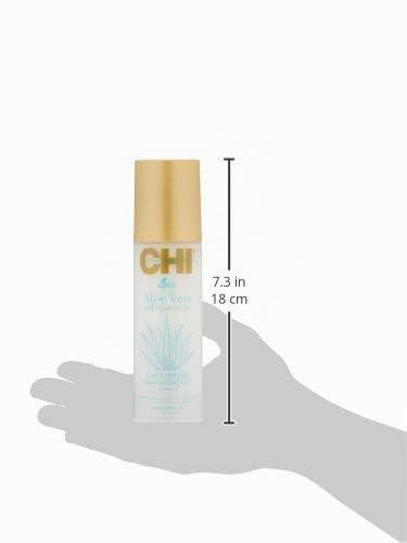 CHI Gel de control de aloe vera, 94% natural, sulfato, parabeno y gluten, 5 onzas, 5 onzas