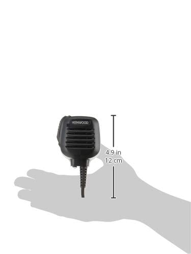 Micrófono de Altavoz Kenwood Negro con Conector para Auriculares