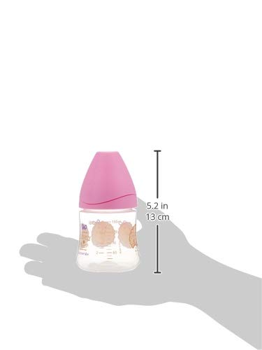 Biberón SUAVINEX Rosa Flujo Medio Lovely Biscuits