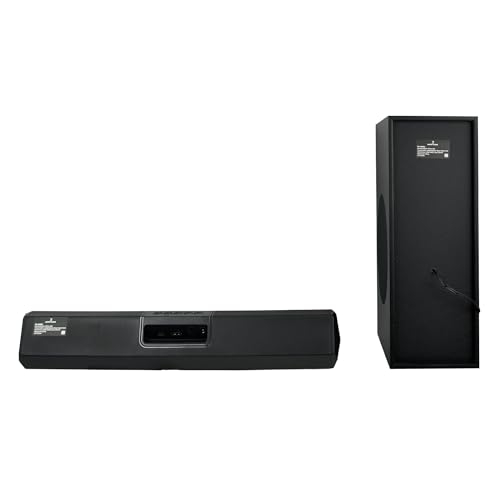 PERFECTCHOICE Barra de Audio con luz RGB y Subwoofer 70W Circuito Amplificador PC-114024 Emphoria