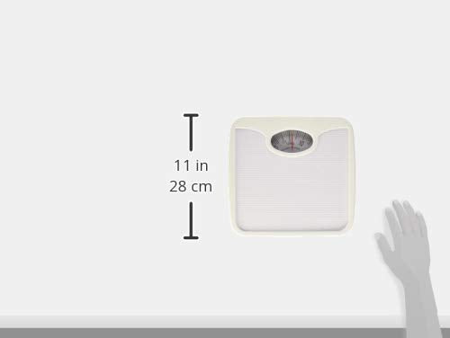 Báscula Mecánica de Baño Silverline Blanco Capacidad Máxima 125 kg Anti-derapante