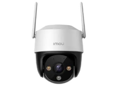 Imou Cámara IP PT de 3MP con WiFi Ofrece Full Color, Audio bidireccional, 30m, micrófono y Altavoz, disuasión Activa Sirena 110dB, autotracking, Ranura MicroSD e IP66.