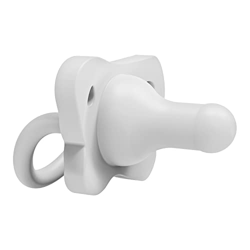 Chupete de Bebé Dr. Brown's Negro Gris Blanco Diseño Contorneado de Silicona para 0-6 Meses Paquete de 3