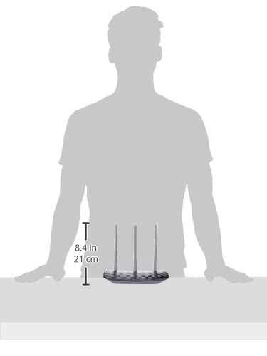 TP-Link Ac750, Archer C20 Hardware De Red, Negro (Black), AC750 Paquete De 7