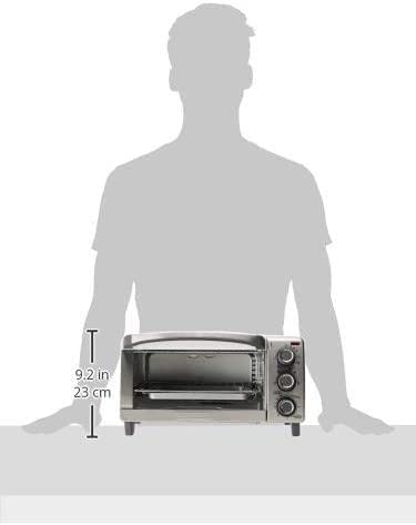 Black+Decker TO1755SWG-LA Horno Tostador Eléctrico de Convección Natural, color Blanco