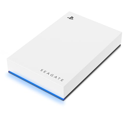 Disco Duro Externo Seagate Game Drive Azul LED Licencia Oficial para PS5 2TB USB 3.0