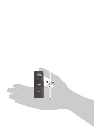 CTA Tools A164 - Enchufe abatible de impacto de pared delgada, 19 mm x 21 mm