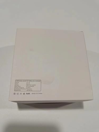 JE Make IT Simple Cargador inalámbrico de computadora, Ojales de computadora, Almohadilla de Carga inalámbrica para iPhone, Samsung, Airpods y Todos los teléfonos con Carga inalámbrica (Negro)