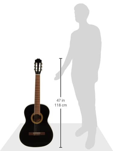 La Sevillana A2 BK Guitarras acústica, Negro