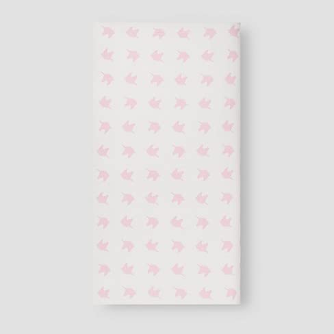 Layette by Monica + Andy - Funda orgánica para cambiador, diseño de unicornio