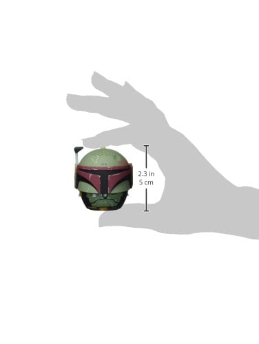 Bitty Boomers Star Wars: Book of Boba Fett - Mini Altavoz Bluetooth Boba Fett, Verde Oliva, 2.3 Pulgadas