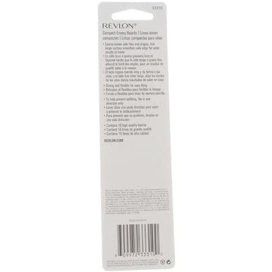 Revlon Emery Boards, Compact, 10 Ct. by Revlon