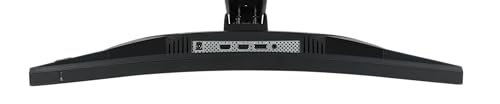 ASUS TUF Gaming Monitor Curvado de 24 Pulgadas (23.6 Pulgadas Visible) - FHD, 180Hz, 1ms, DCI-P3 90%, sincronización Extrema de desenfoque de Movimiento bajo, FreeSync, Mejora de Sombra, Cuidado de