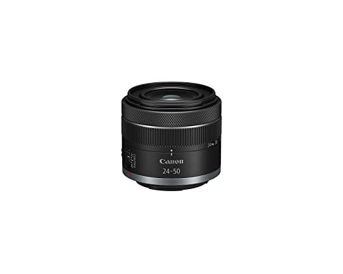 Canon RF24-50mm F4.5-6.3 IS STM para cámaras Montura RF sin Espejo de fotograma Completo, Lente de Zoom Amplio a estándar, Compacto, Ligero, estabilización óptica de Imagen, para vlogging o