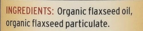 Barleans, Flax Oil High Lignan Organic, 12 Fl Oz