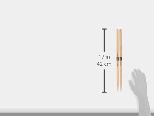 ProMark | Baquetas LA Specials 5A Hickory, punta ovalada de nylon, 3 pares
