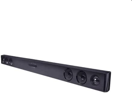 LG Barra de Sonido sk1d 40w, 2.1 Dolby Digital, Bluetooth 4.0, Optico(1), aux(1), Color Negro
